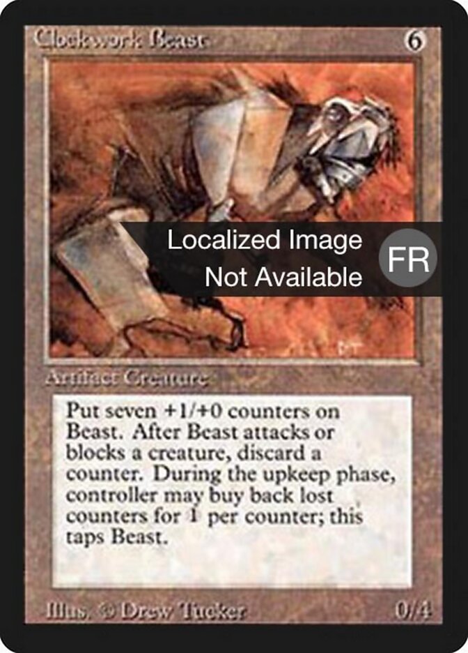 Clockwork Beast (Foreign Black Border)
