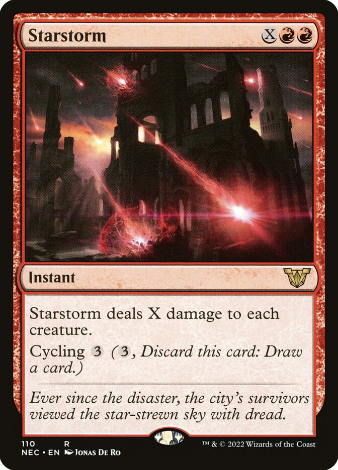 Starstorm (Neon Dynasty Commander)