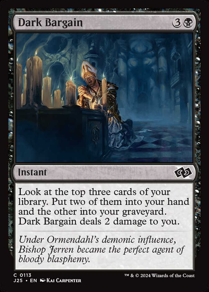 Dark Bargain (Foundations Jumpstart)