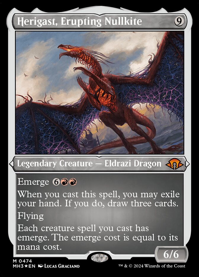 Herigast, Erupting Nullkite (Modern Horizons 3)