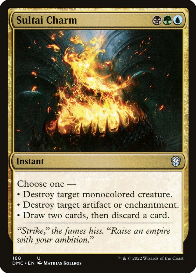 Sultai Charm (Dominaria United Commander)