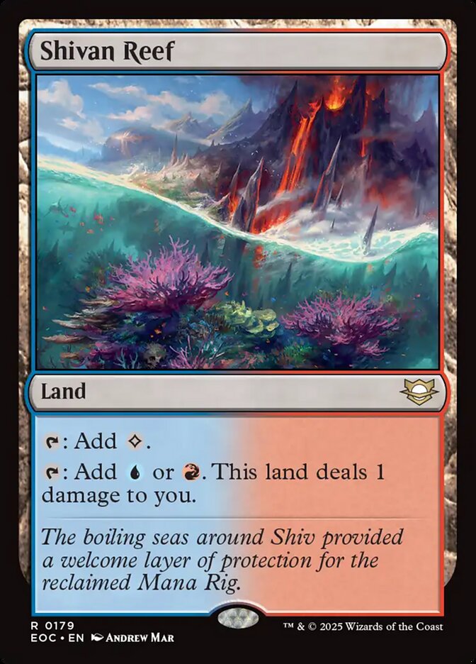 Shivan Reef (Edge of Eternities Commander)