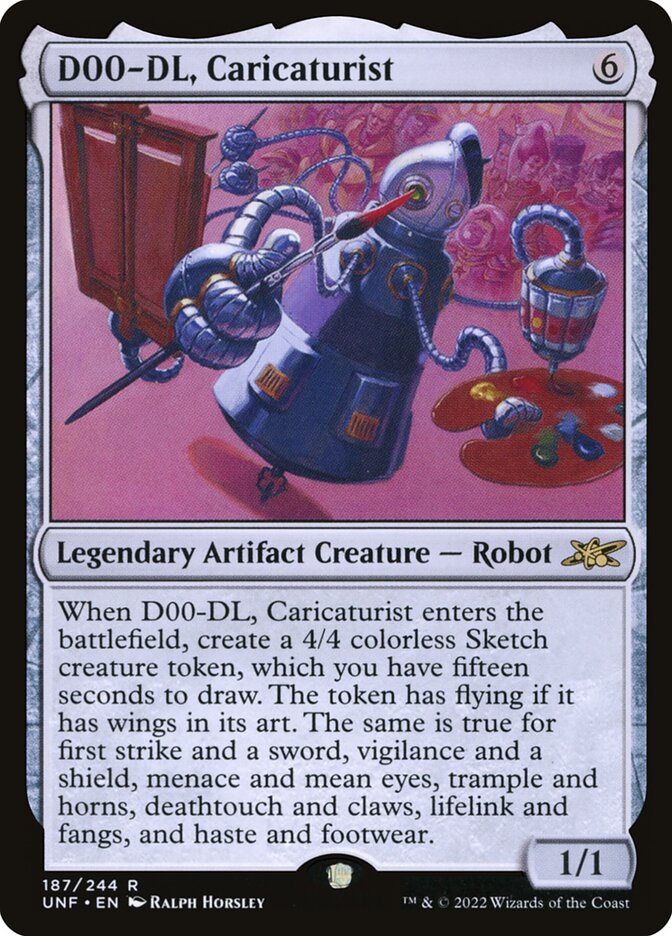 D00-DL, Caricaturist (Unfinity)