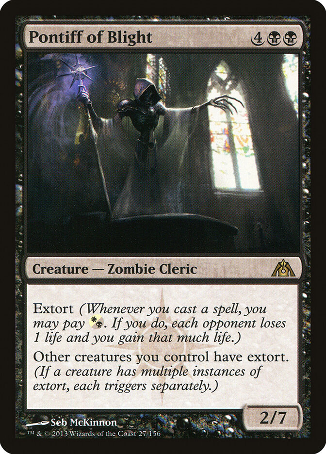 Pontiff of Blight (Dragon's Maze)