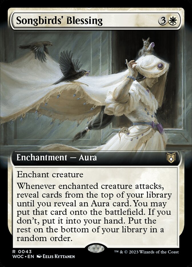 Songbirds' Blessing (Wilds of Eldraine Commander)