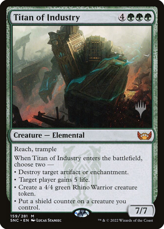 Titan of Industry (Streets of New Capenna Promos)