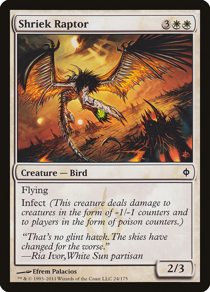 Shriek Raptor (New Phyrexia)