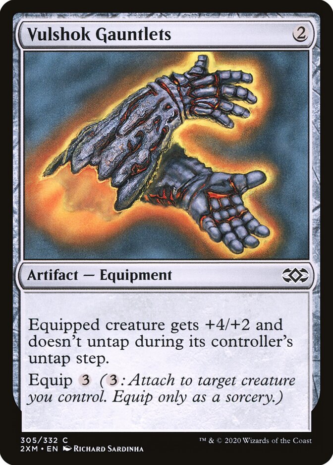 Vulshok Gauntlets (Double Masters)