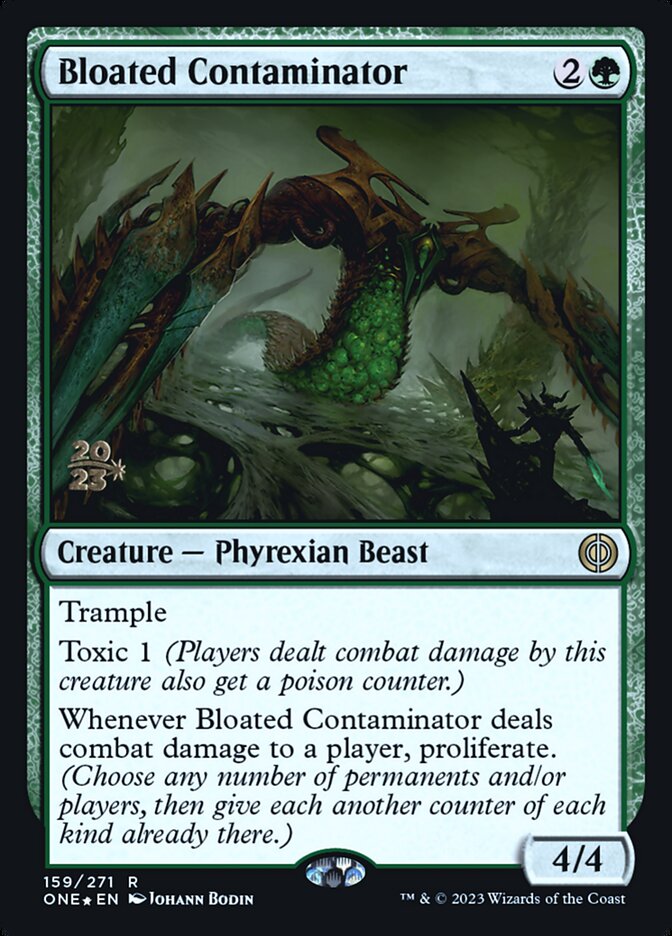 Bloated Contaminator (Phyrexia: All Will Be One Promos)