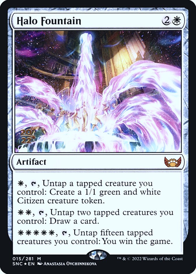 Halo Fountain (Streets of New Capenna Promos)