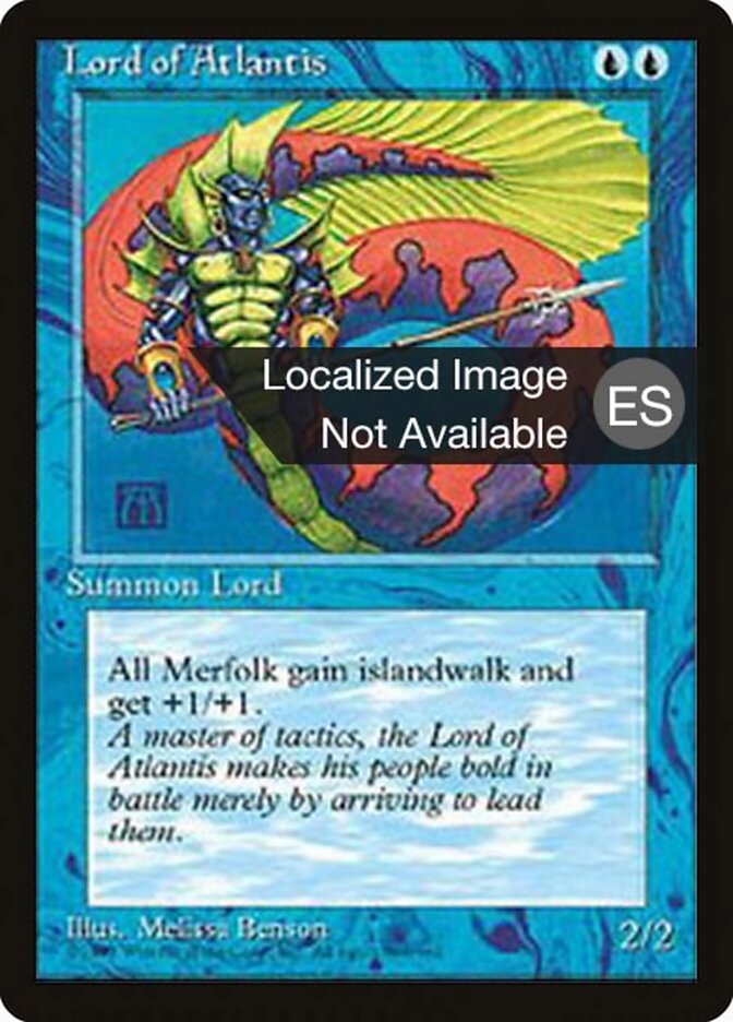 Lord of Atlantis (Fourth Edition Foreign Black Border)
