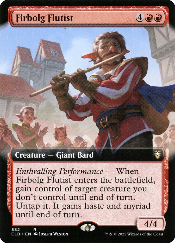 Firbolg Flutist (Commander Legends: Battle for Baldur's Gate)
