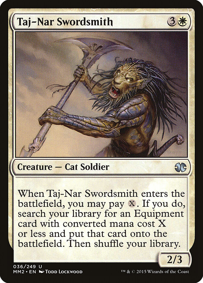 Taj-Nar Swordsmith (Modern Masters 2015)