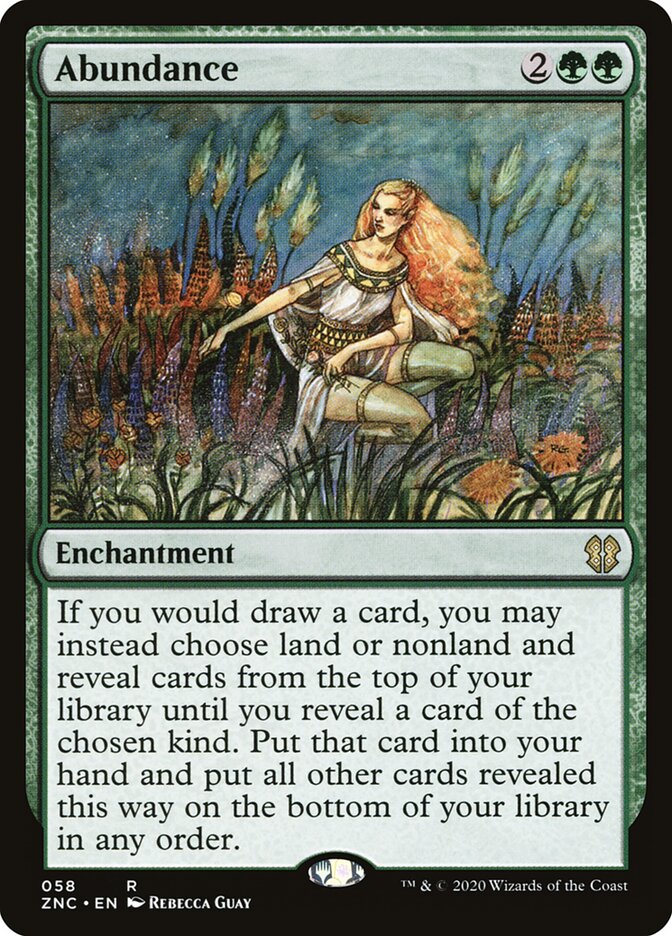 Abundance (Zendikar Rising Commander)