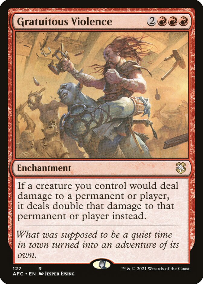 Gratuitous Violence (Forgotten Realms Commander)