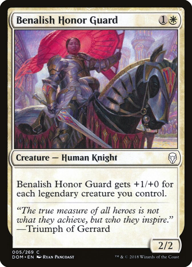Benalish Honor Guard (Dominaria)