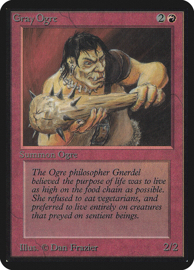 Gray Ogre (Limited Edition Alpha)