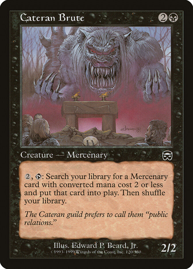 Cateran Brute (Mercadian Masques)