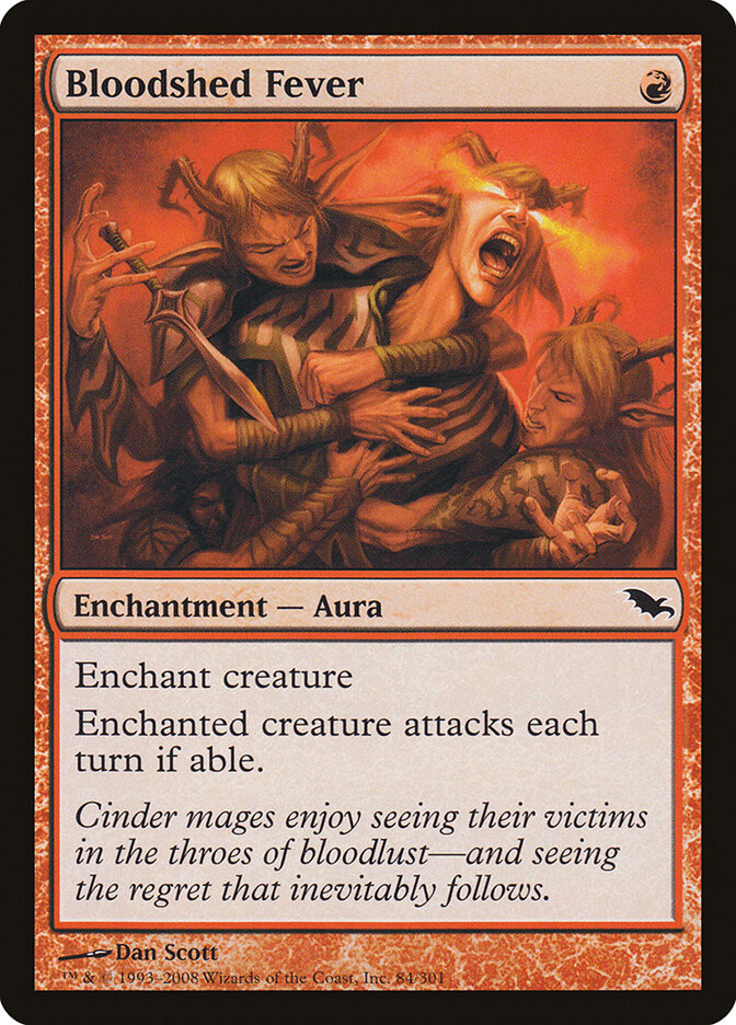 Bloodshed Fever (Shadowmoor)
