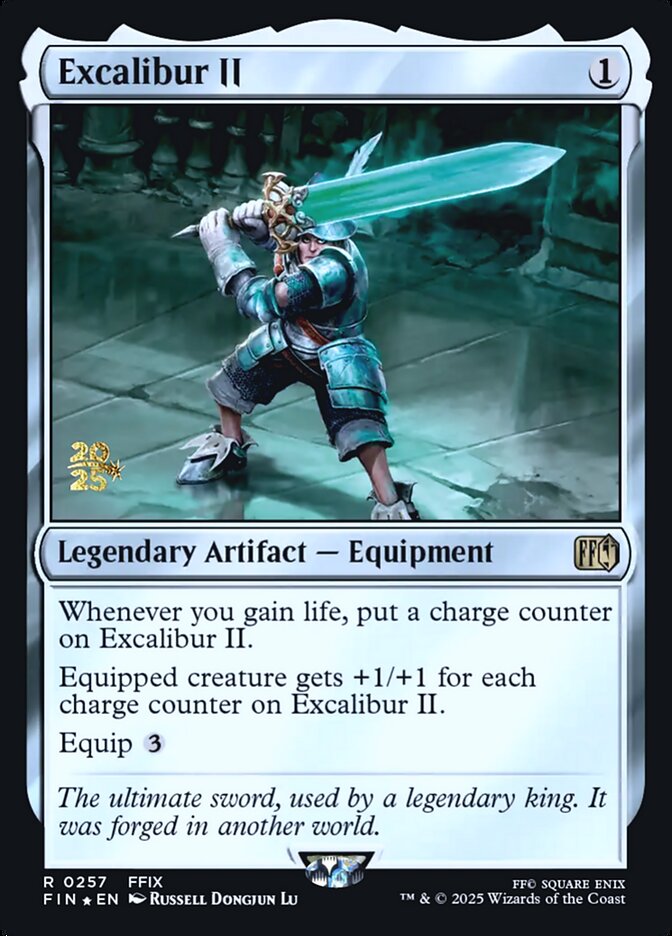 Excalibur II (Final Fantasy Promos)