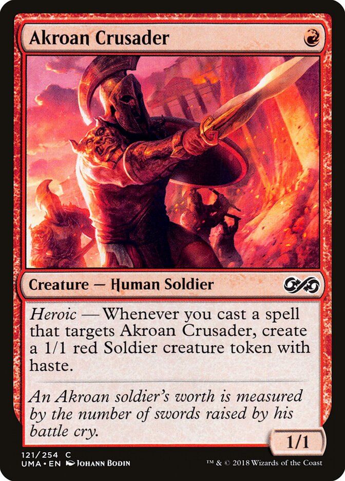 Akroan Crusader (Ultimate Masters)