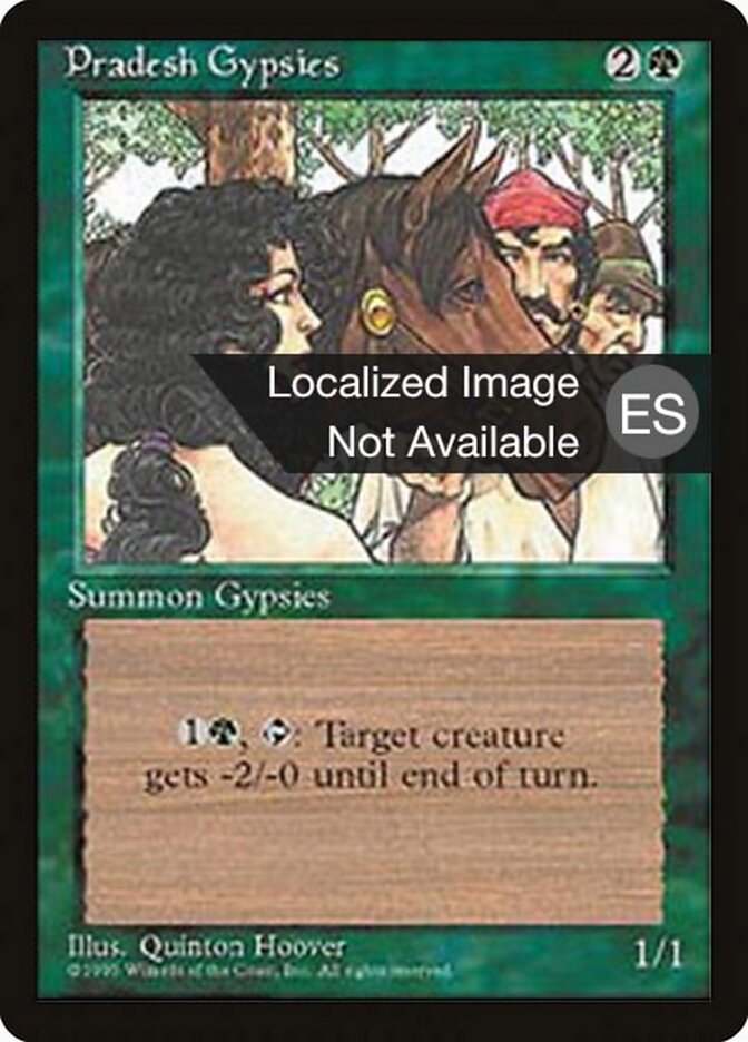 Pradesh Gypsies (Fourth Edition Foreign Black Border)