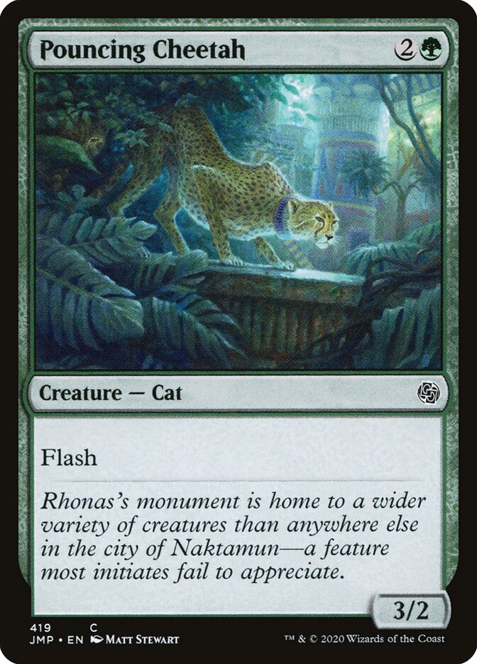 Pouncing Cheetah (Jumpstart)
