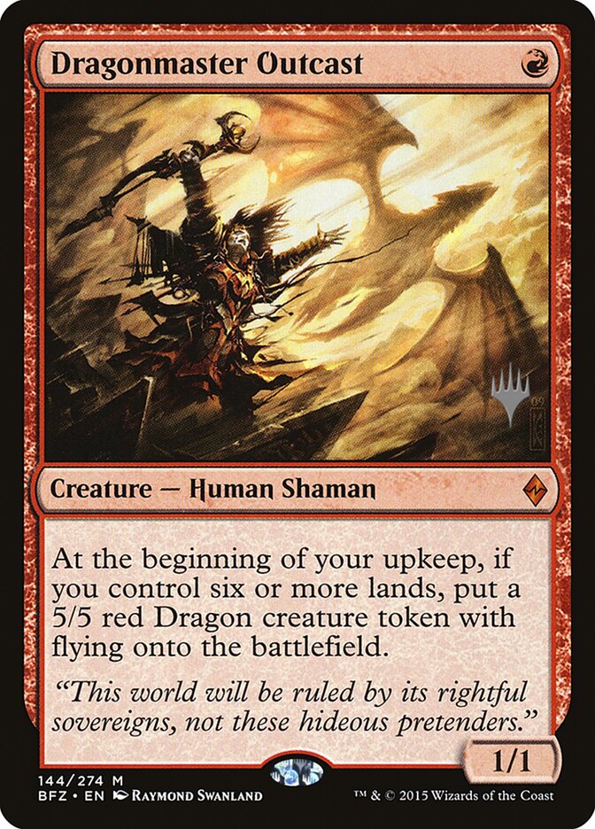 Dragonmaster Outcast (Battle for Zendikar Promos)