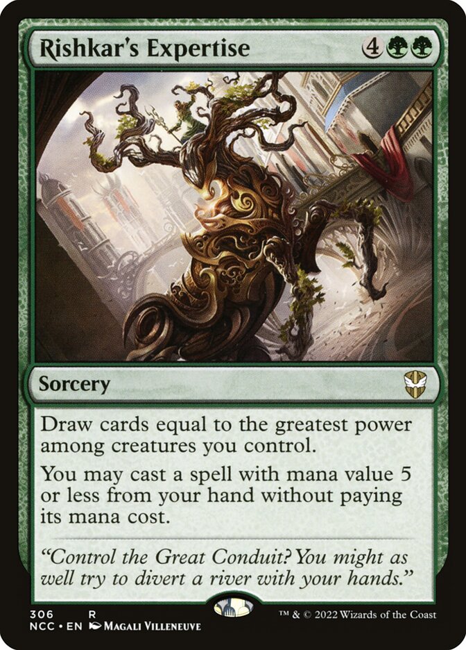 Rishkar's Expertise (New Capenna Commander)