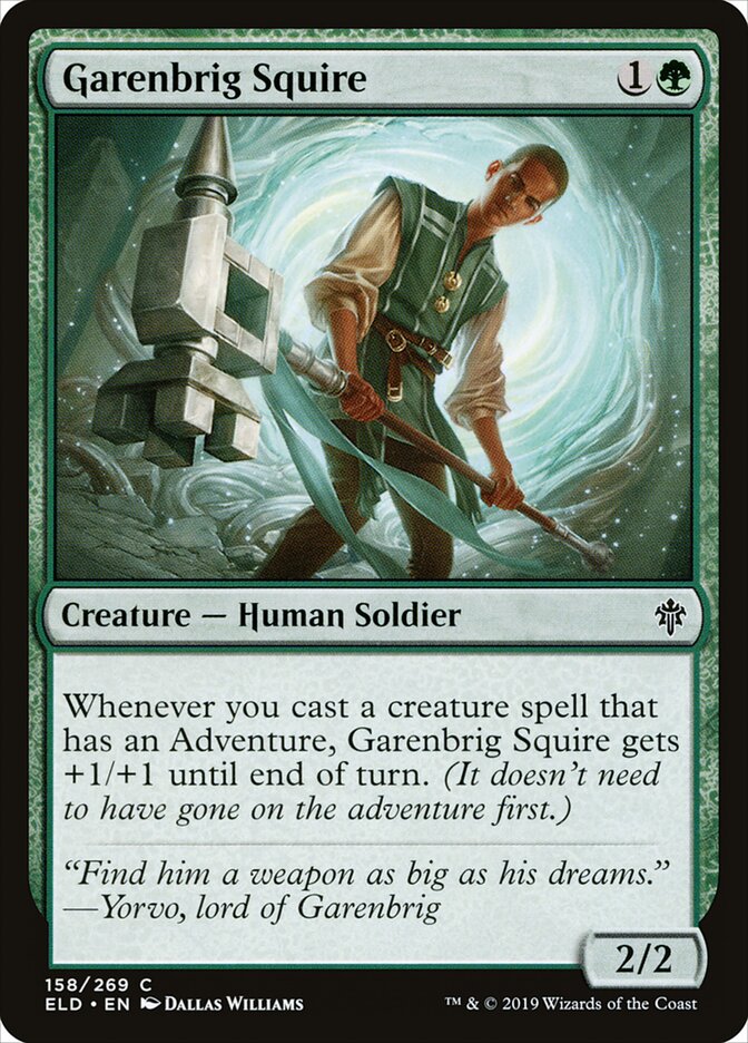 Garenbrig Squire (Throne of Eldraine)
