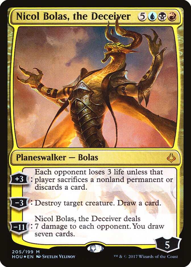 Nicol Bolas, the Deceiver (Hour of Devastation)