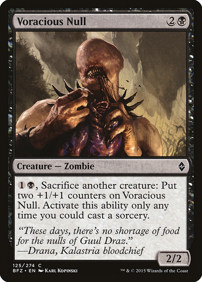 Voracious Null (Battle for Zendikar)