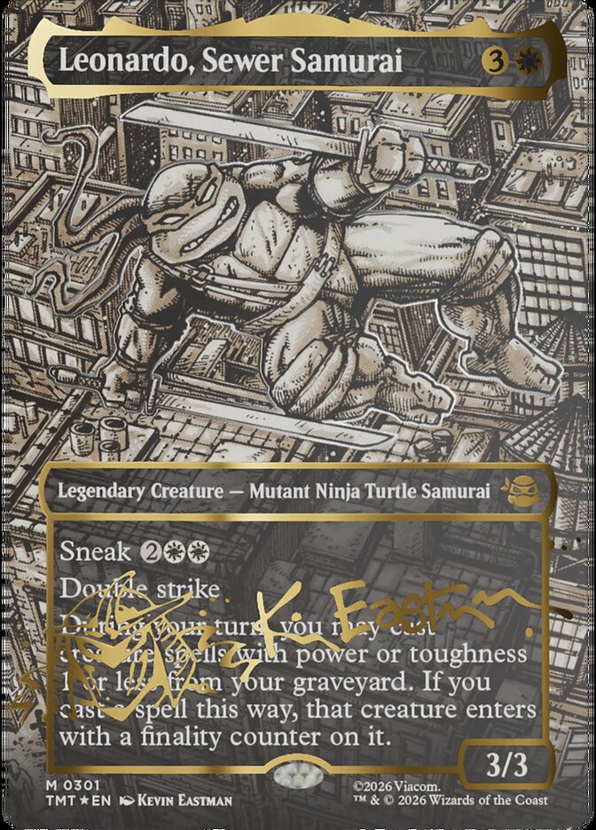 Leonardo, Sewer Samurai (Teenage Mutant Ninja Turtles)
