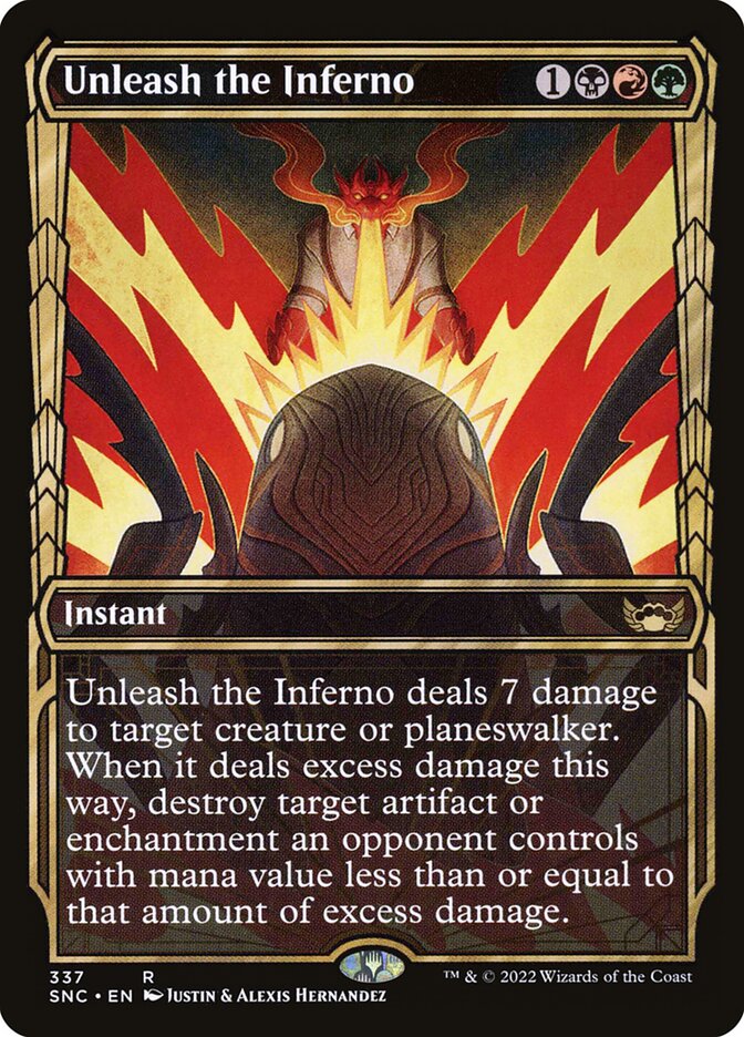 Unleash the Inferno (Streets of New Capenna)
