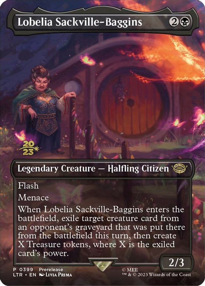 Lobelia Sackville-Baggins (Tales of Middle-earth Promos)