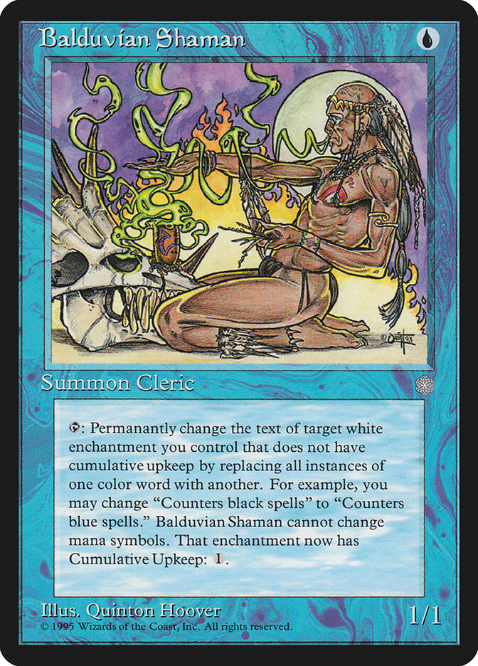 Balduvian Shaman (Ice Age)