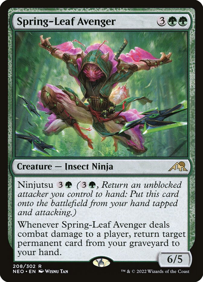 Spring-Leaf Avenger (Kamigawa: Neon Dynasty)