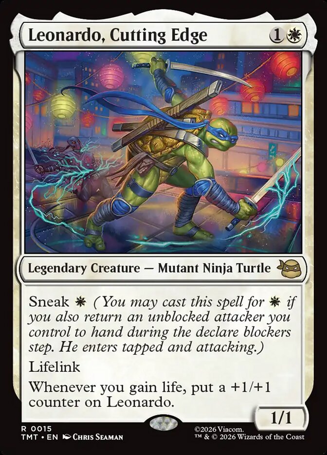 Leonardo, Cutting Edge (Teenage Mutant Ninja Turtles)