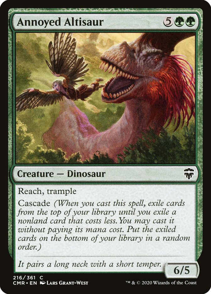 Annoyed Altisaur (Commander Legends)
