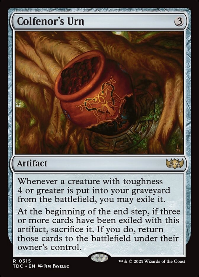 Colfenor's Urn (Tarkir: Dragonstorm Commander)