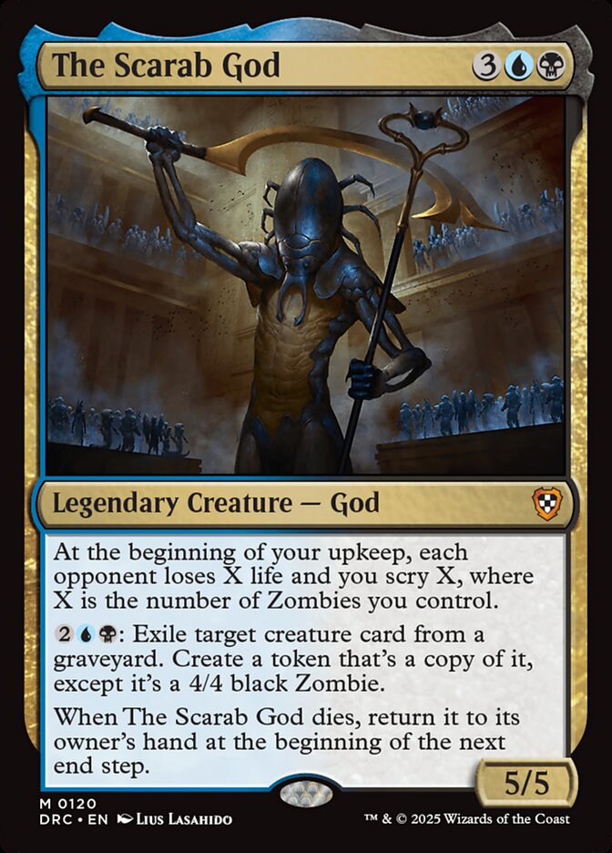 The Scarab God (Aetherdrift Commander)