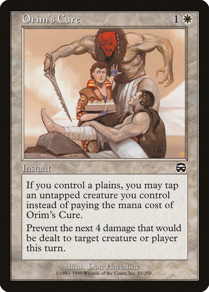 Orim's Cure (Mercadian Masques)