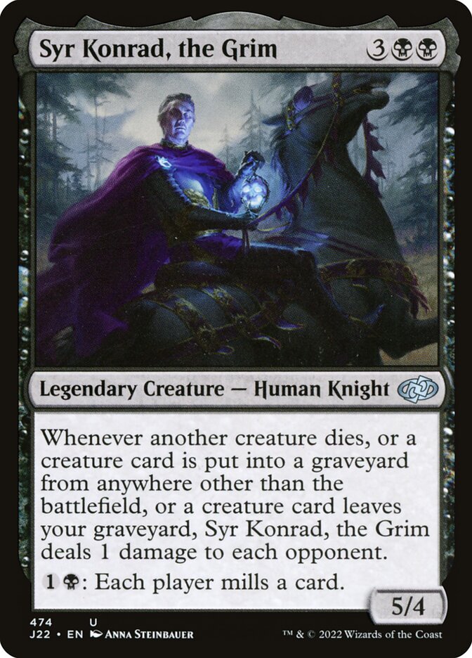 Syr Konrad, the Grim (Jumpstart 2022)