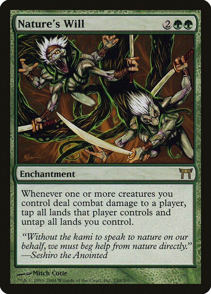 Nature's Will (Champions of Kamigawa)