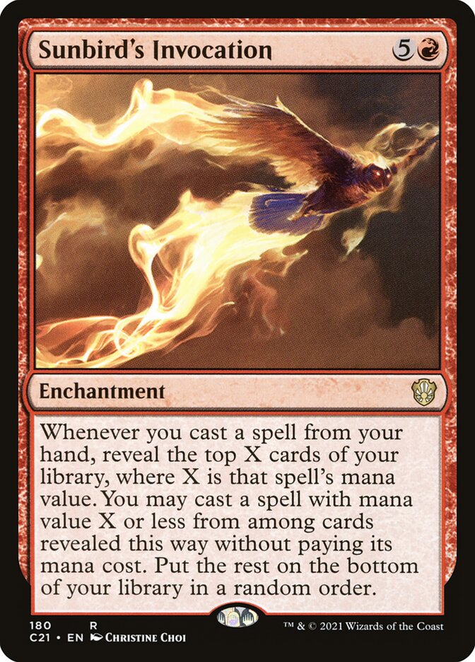 Sunbird's Invocation (Commander 2021)