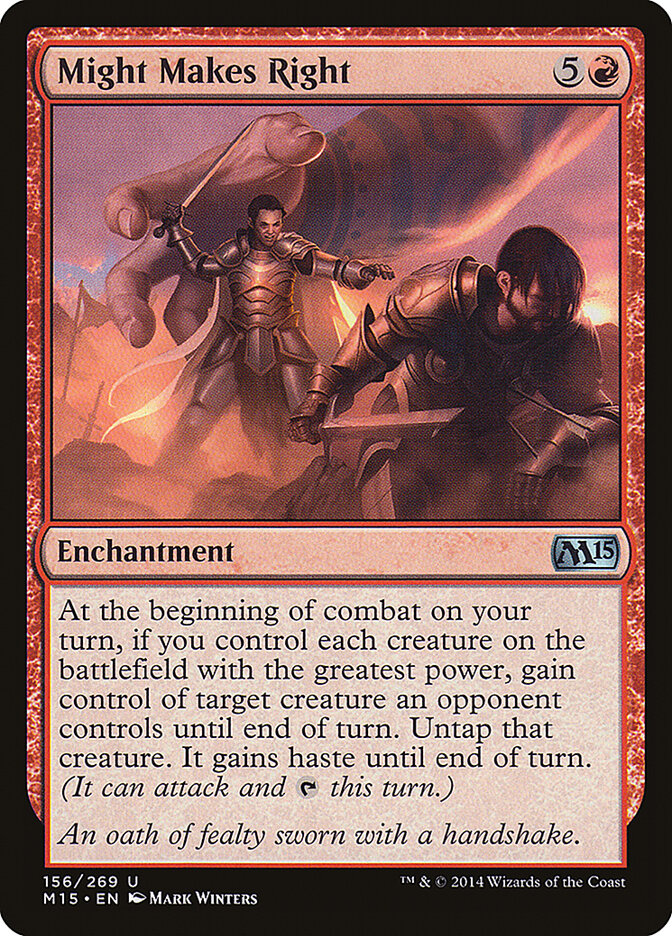 Might Makes Right (Magic 2015)
