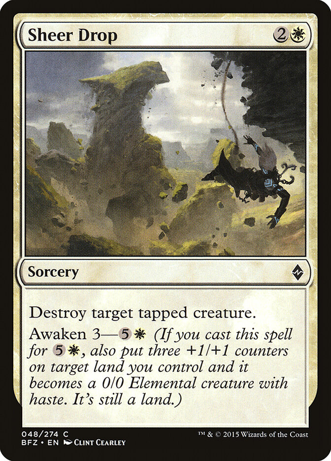 Sheer Drop (Battle for Zendikar)