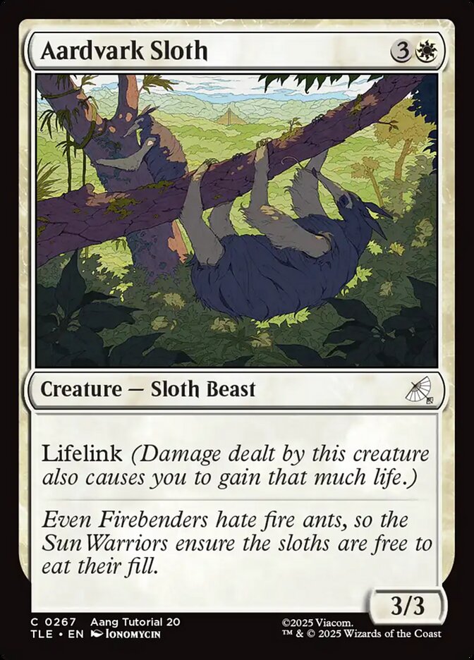 Aardvark Sloth (Avatar: The Last Airbender Eternal)