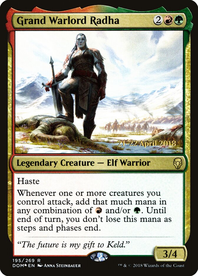 Grand Warlord Radha (Dominaria Promos)