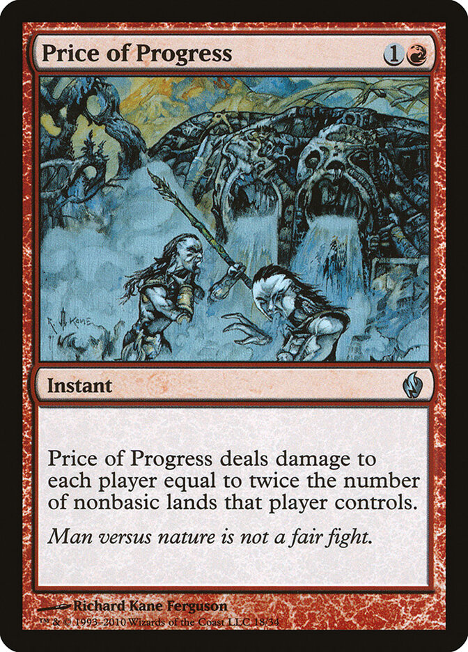 Price of Progress (Premium Deck Series: Fire and Lightning)